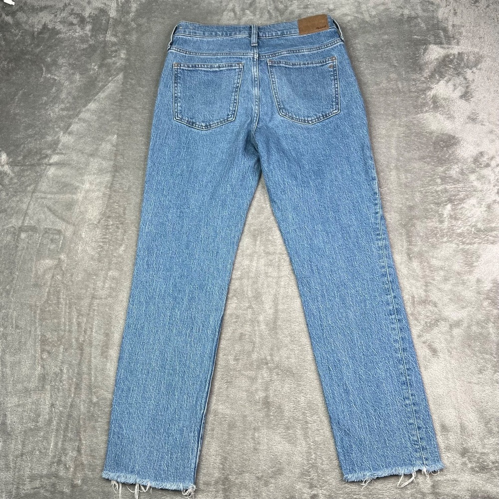 Madewell Jeans Womens 26 Blue Perfect Vintage Jean Straight‎ Leg Medium Wash - Picture 2 of 15